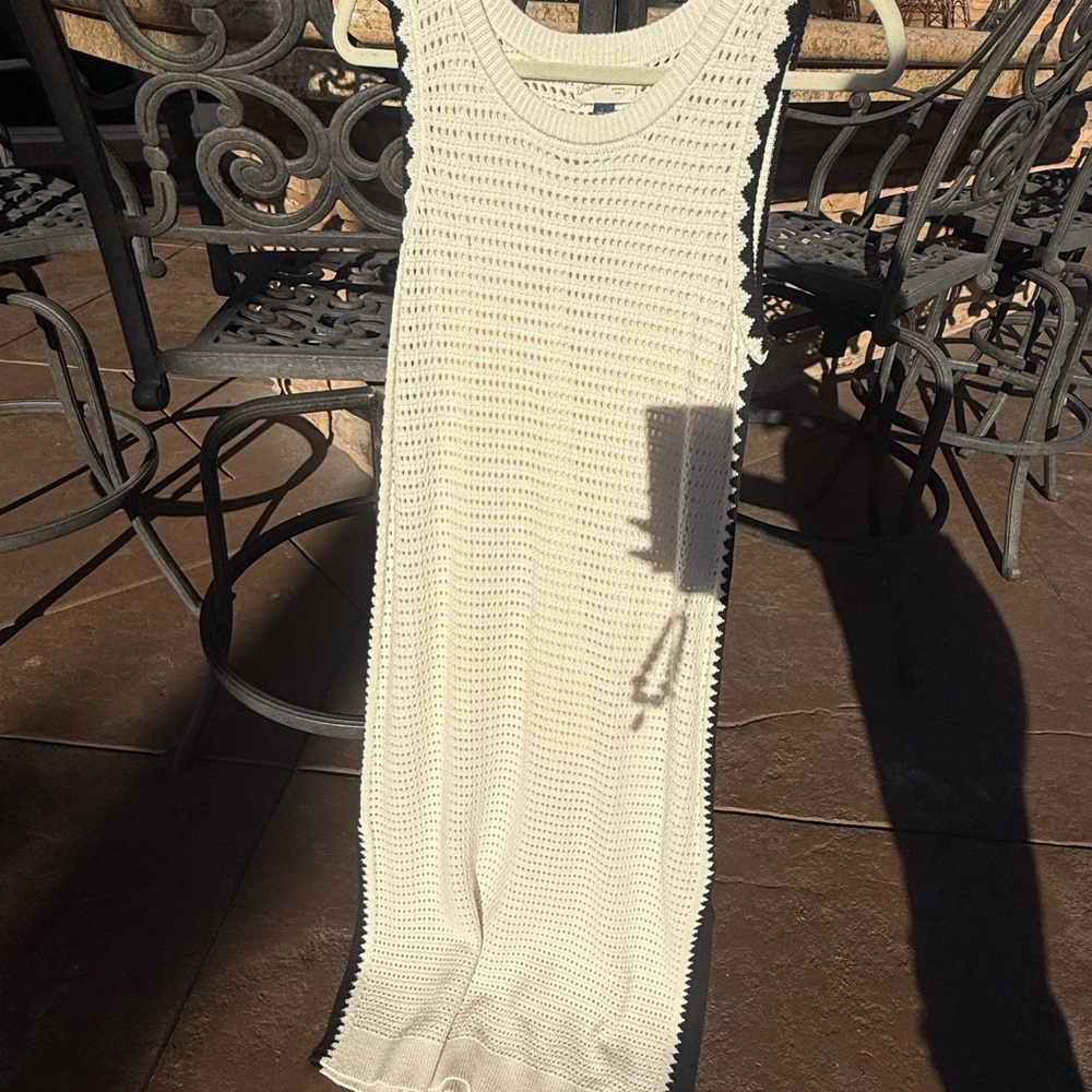 Universal Thread White Knit Sweater - image 1